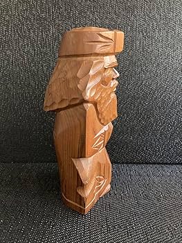 アイヌの人形 アイヌの木彫り人形 男女 | MINGEI HOUYU