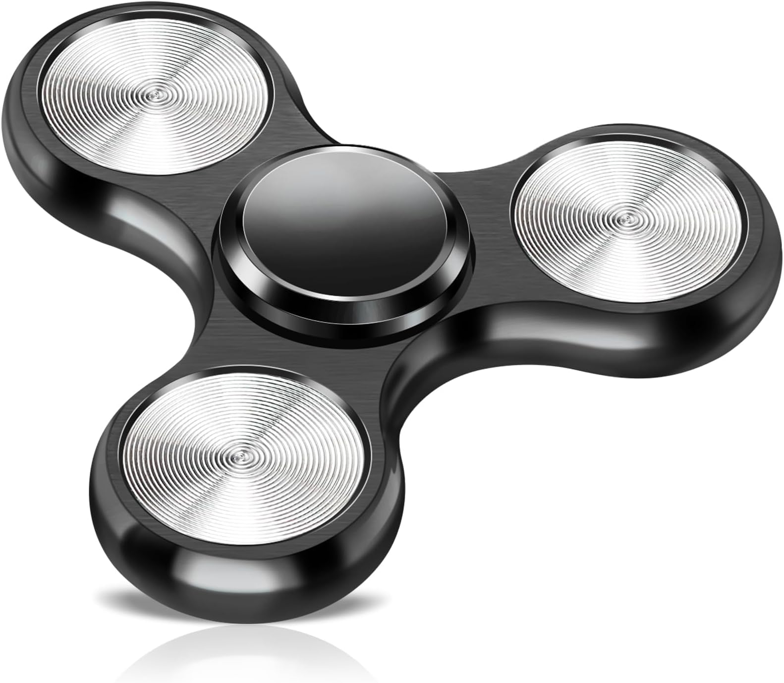 Metal Fidget Spinner for Adults, Silent with Stainless Steel Bearing