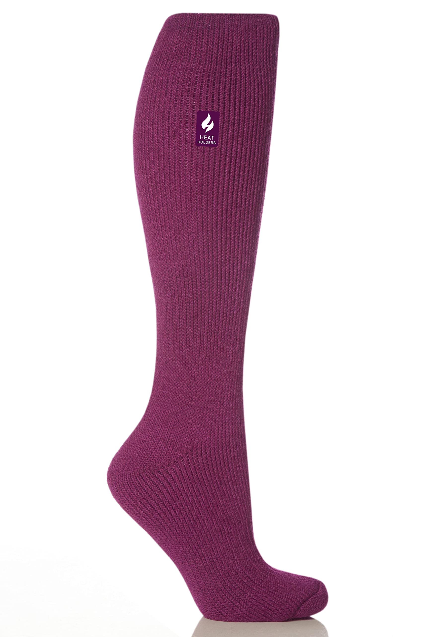 HEAT HOLDERS SOCKSHOP 2.3 TOG Long Thermal Socks Pack of 1 (4-8 Fuchsia)