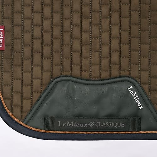 Miniatura 3 de LeMieux Suede Dressage Square - Almohadillas de sillín inglesas para caballos - Equipos y accesorios de equitación ecuestre