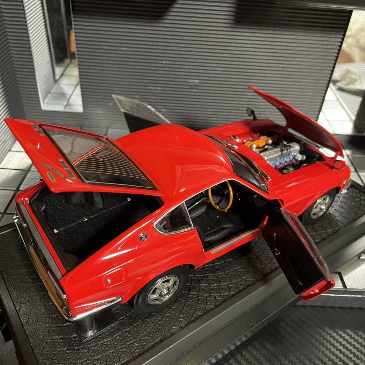 Amazon | 絶版未展示品 京商 1/18 日産 フェアレディ Z-L レッド 