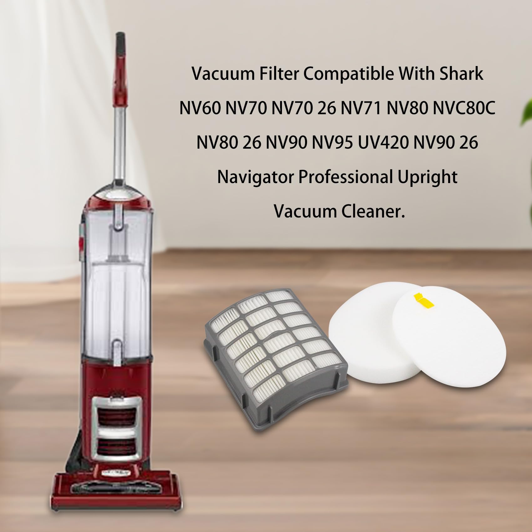 Filtros De Repuesto Para Shark Navigator Professional Nv60, | Meses Sin Interés