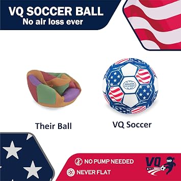 Silent Soccer Ball for Indoor Training - Foam Soccer Ball, Soft, No Noise, No Bladder, Size 4