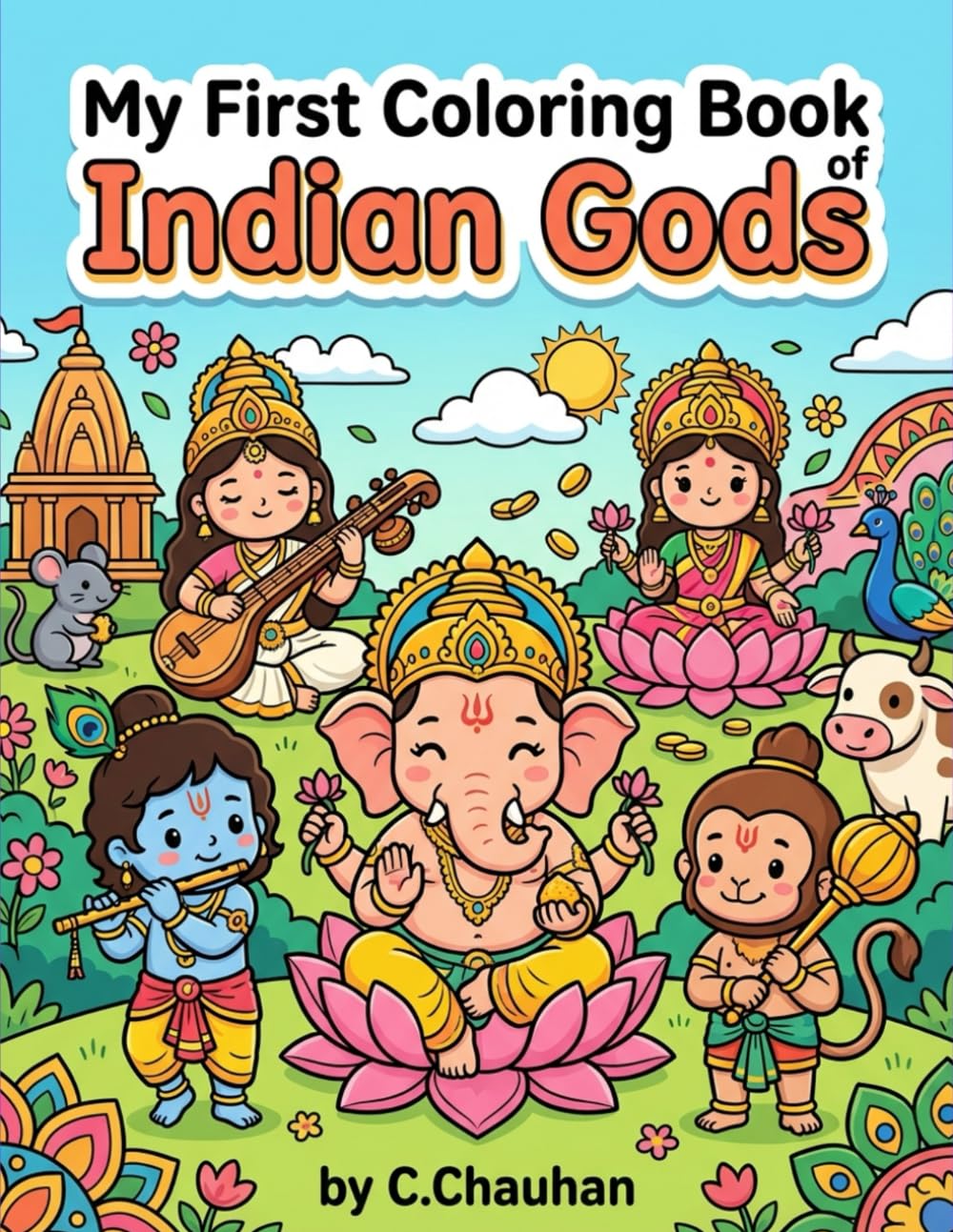 My First Coloring Book of Indian Gods