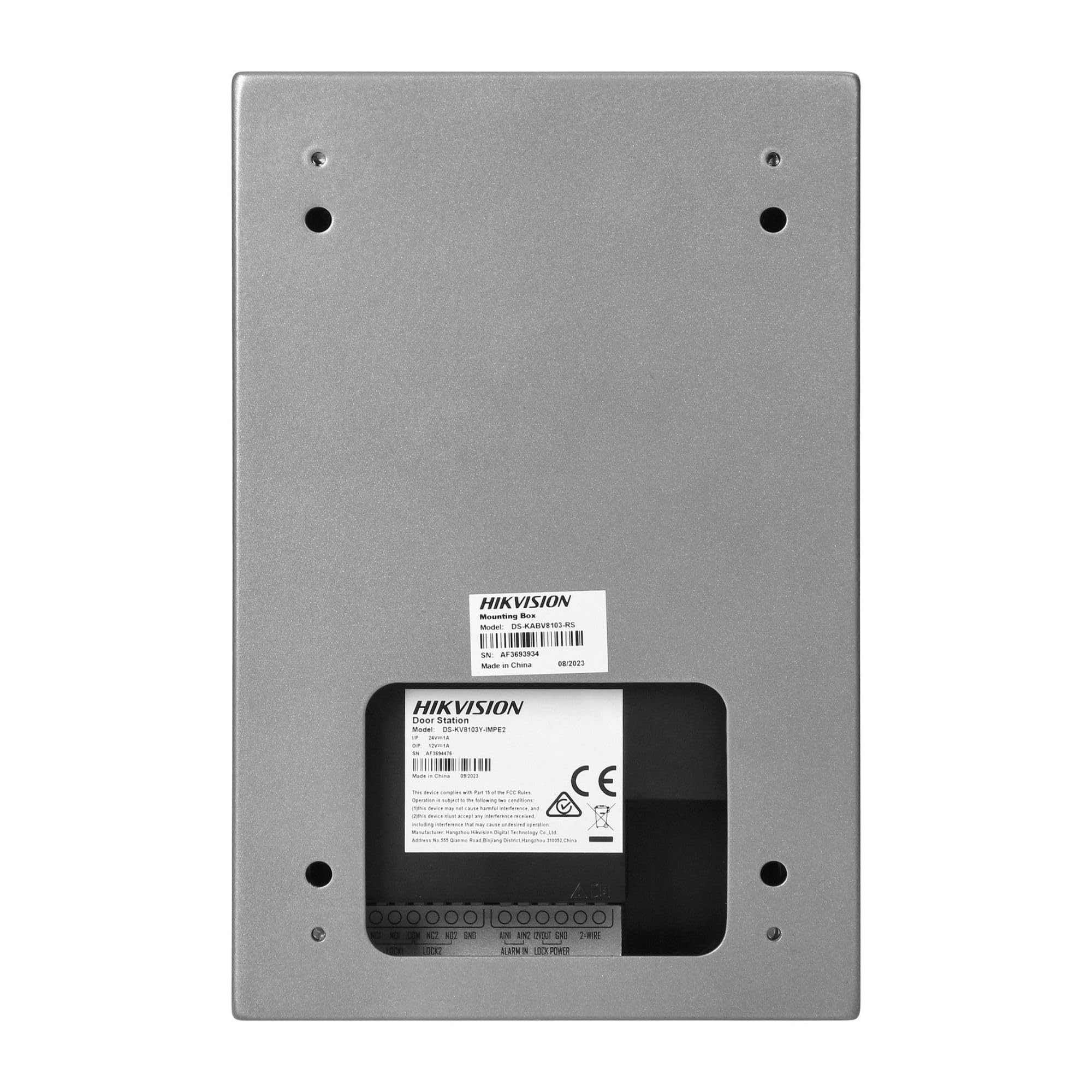 Hikvision Visiophone IP 2MP 1 Bouton IP65