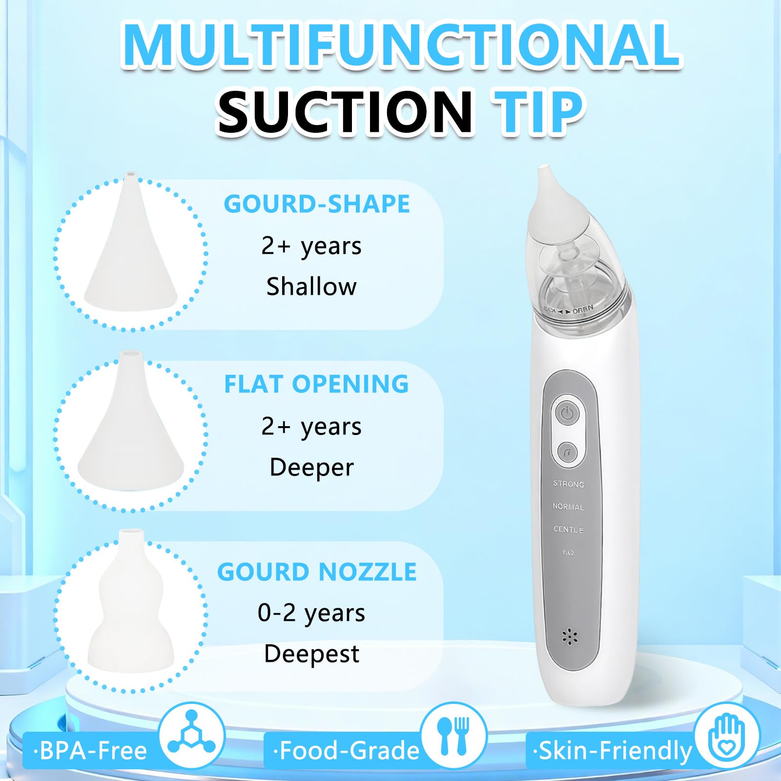 Nasal Aspirator for Baby Baby Nose Sucker - Image 4