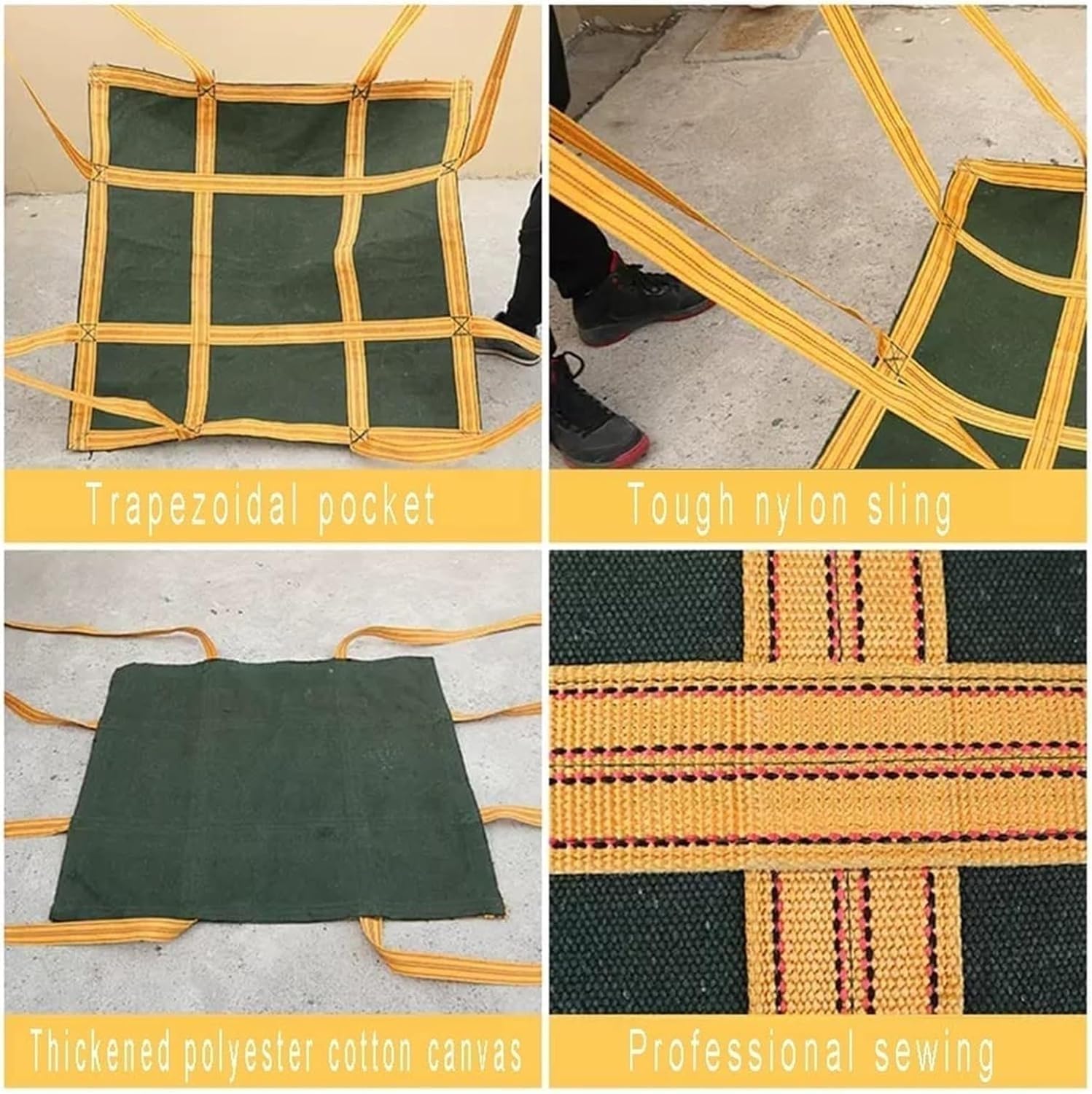 siatka ładunkowa, Nylon Trwały Wiszący Do Budowy Montażu I H(100x100cm)