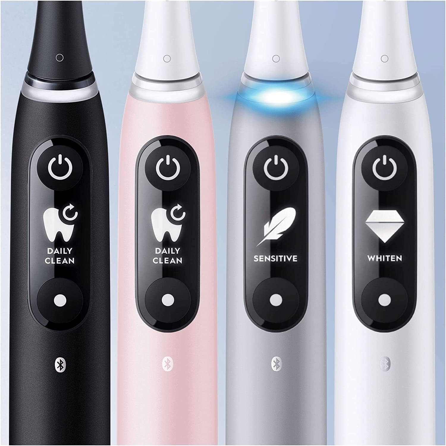 Oral-B Spazzolino Elettrico Ricaricabile iO6 Nero Con Custodia Da Viaggio + Dentifricio Rigenera Smalto & Gengive Classico 75 ml