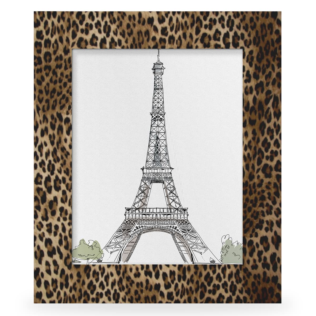 Amazon.com - Funky Qiu 11x14 Picture Frame Vintage Animal Leopard