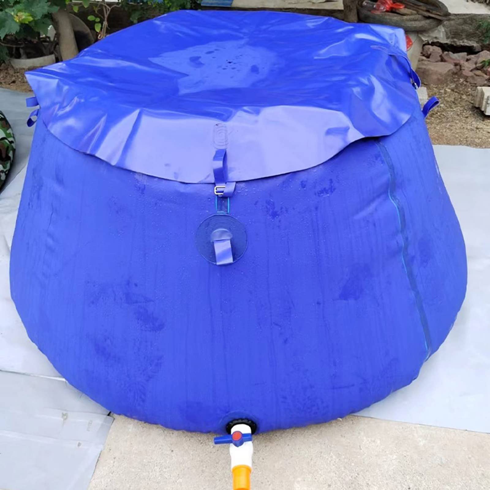 Deposito Agua 100 200 300 500 1000 2000 litros, Bolsa de Contenedor de Tanque de Agua Plegable Deposito Agua Flexible Deposito Agua Lluvia Contenedores de Almacenamiento de Agua de Emergencia