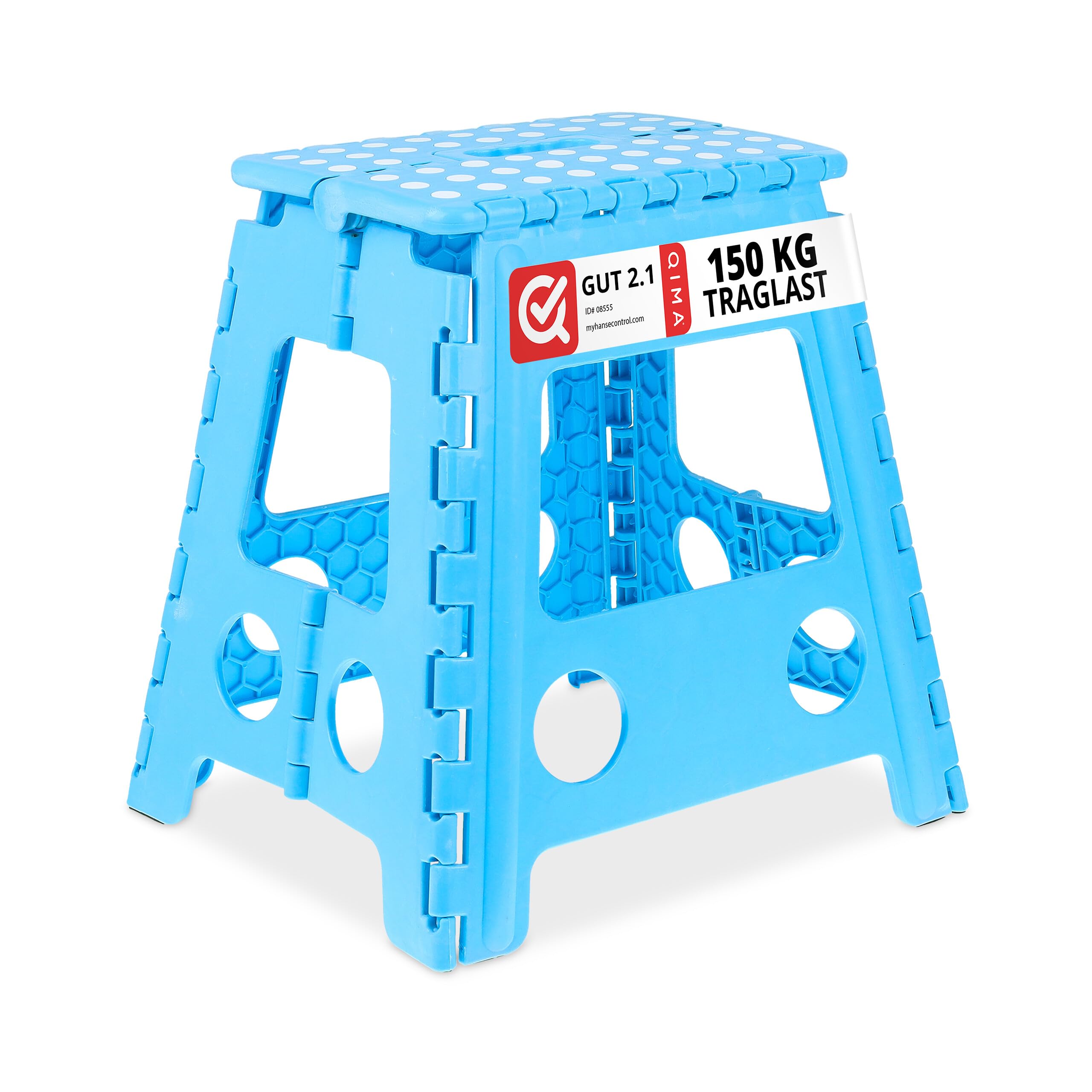 HEIMWOHL Marchepied Pliable Robuste, Noir, 22 Cm, Pour Enfants Et