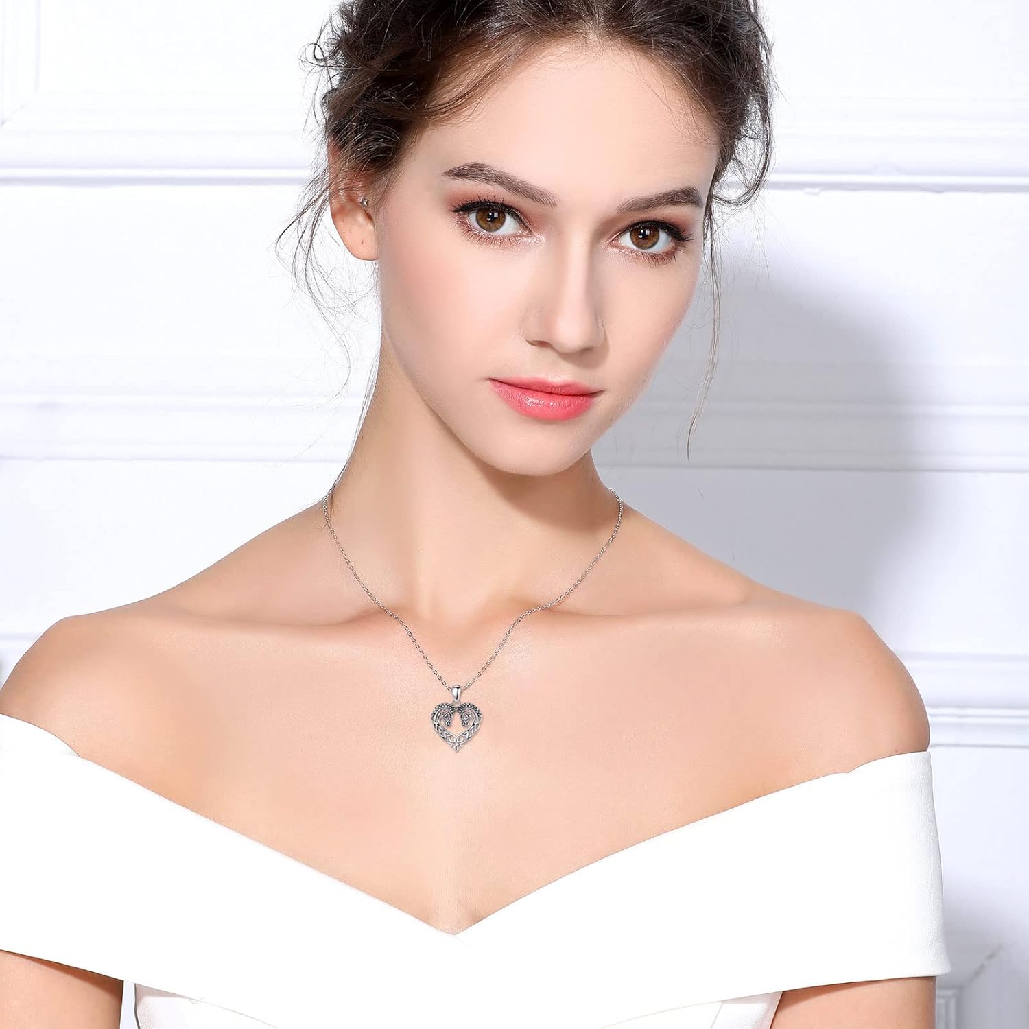 Vito 925 Sterling Silver Viking Necklace for Women Men, Viking Dragon/Wolf/Horse/Tree of Life Pendant Norse Amulet Nordic Jewelry for Men - Image 5