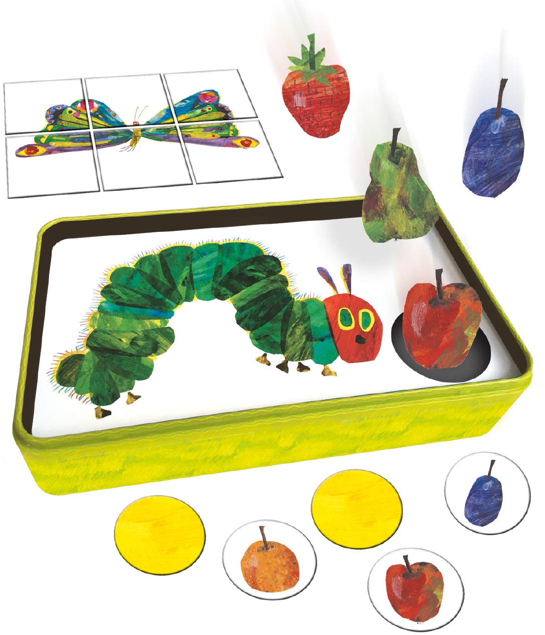 Die kleine Raupe Nimmersatt - Kunterbuntes Früchtesammeln