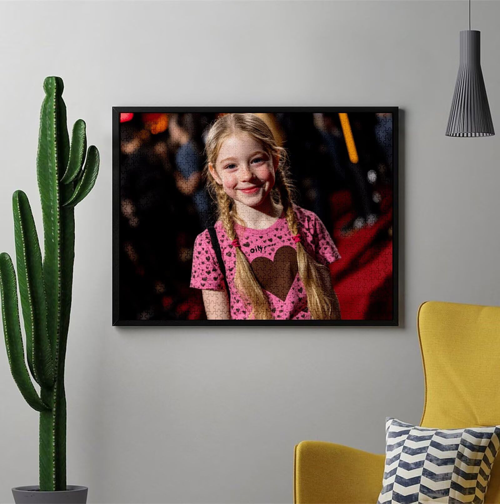 Puzzle Personalizado con Foto, Personalizada Rompecabezas Personalizado Diseña tu Logo Foto o Texto, Personalizado Navidad Halloween San Valentín Parejas Niños Familia Amigos C-1900