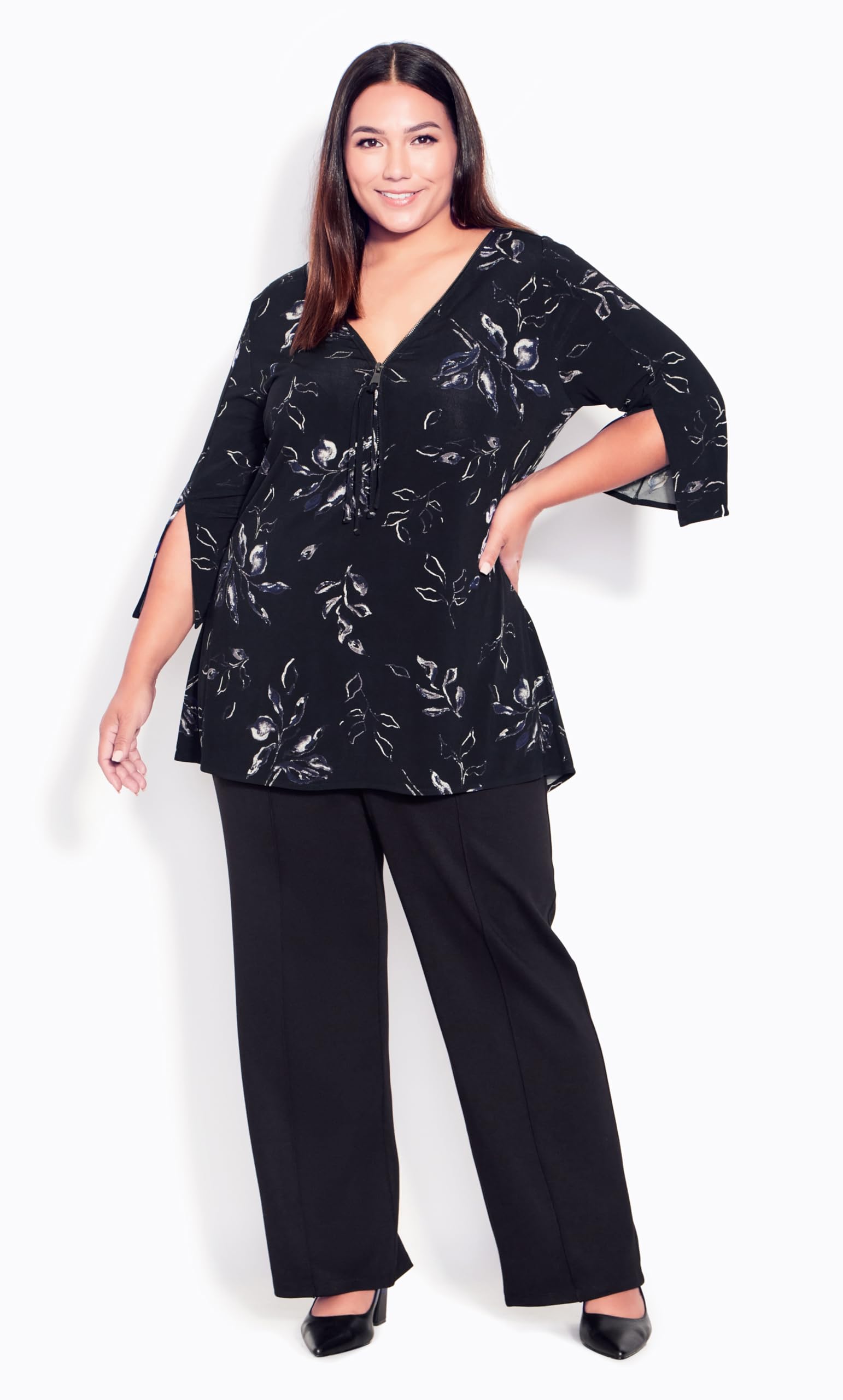 AVENUE Plus Size Top Luella Blusas para Mujer