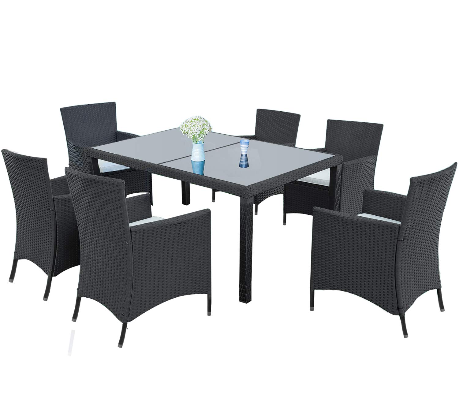 Black Rattan Dining Chairs All Chairs