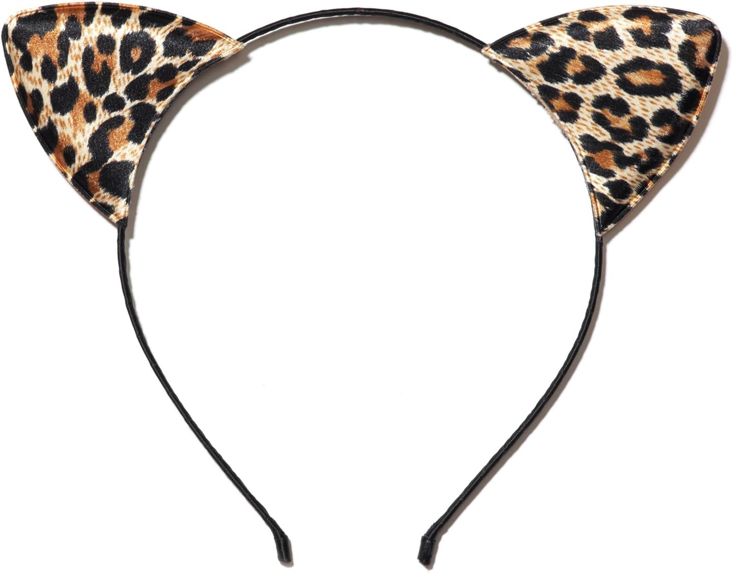 Anna Belen "Felina Cat Ears Headband O/S Brown Leopard Print