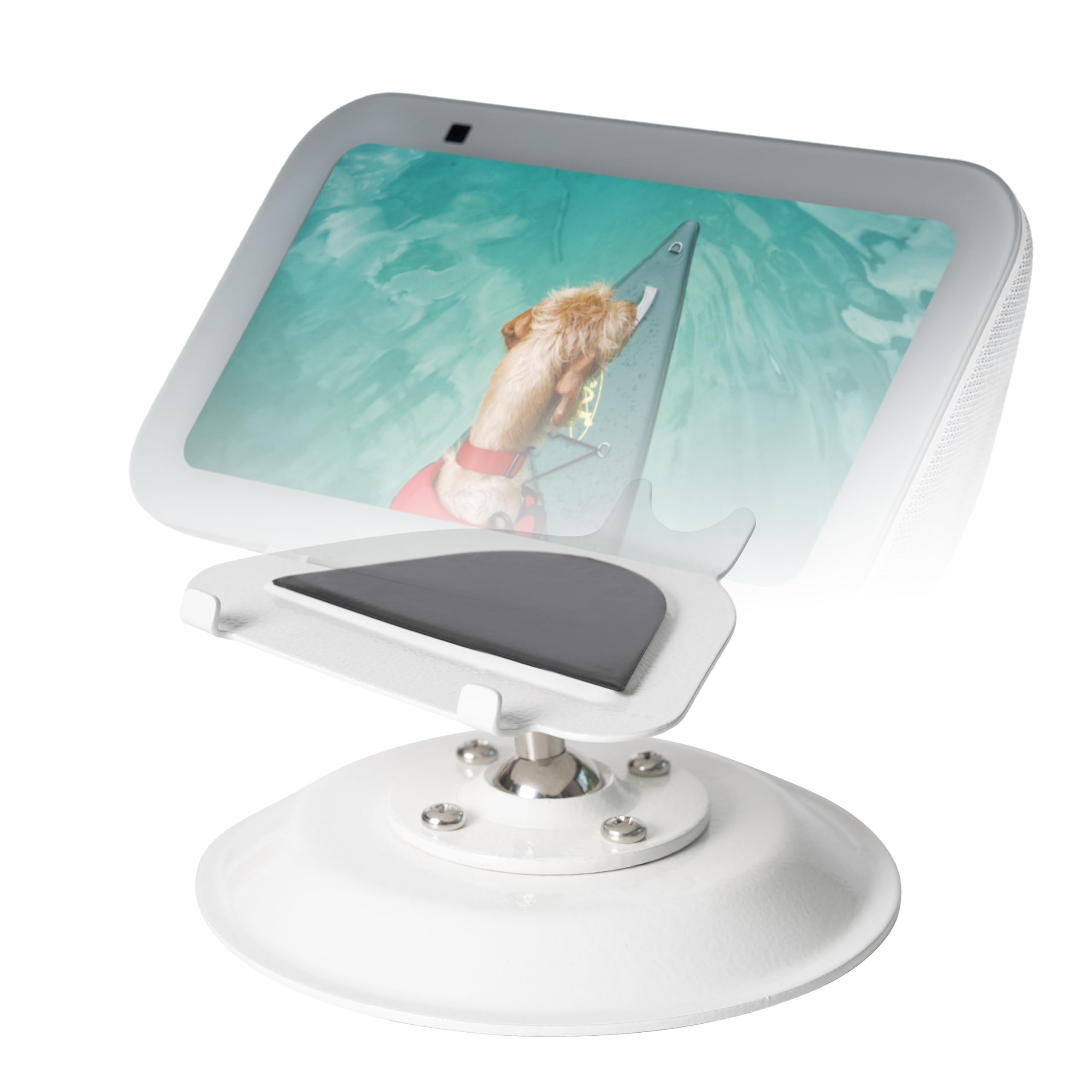 Shinar Support Mural En Métal Pour Sh0w 8 (3ème Génération), Pivotant Jusqu'à 360°, Inclinable à -50°/+50°, Accessoire Pour Sh0w 8 3ème Génération