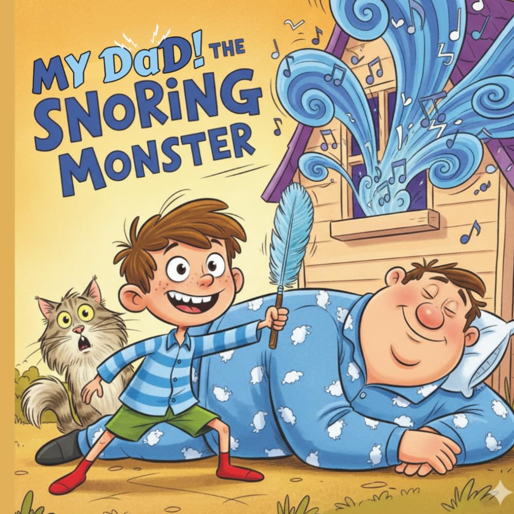 My Dad! The Snoring Monster: A Hilarious Bedtime Adventure for Kids Ages 3-12 About a Snoring Dad and Family Fun