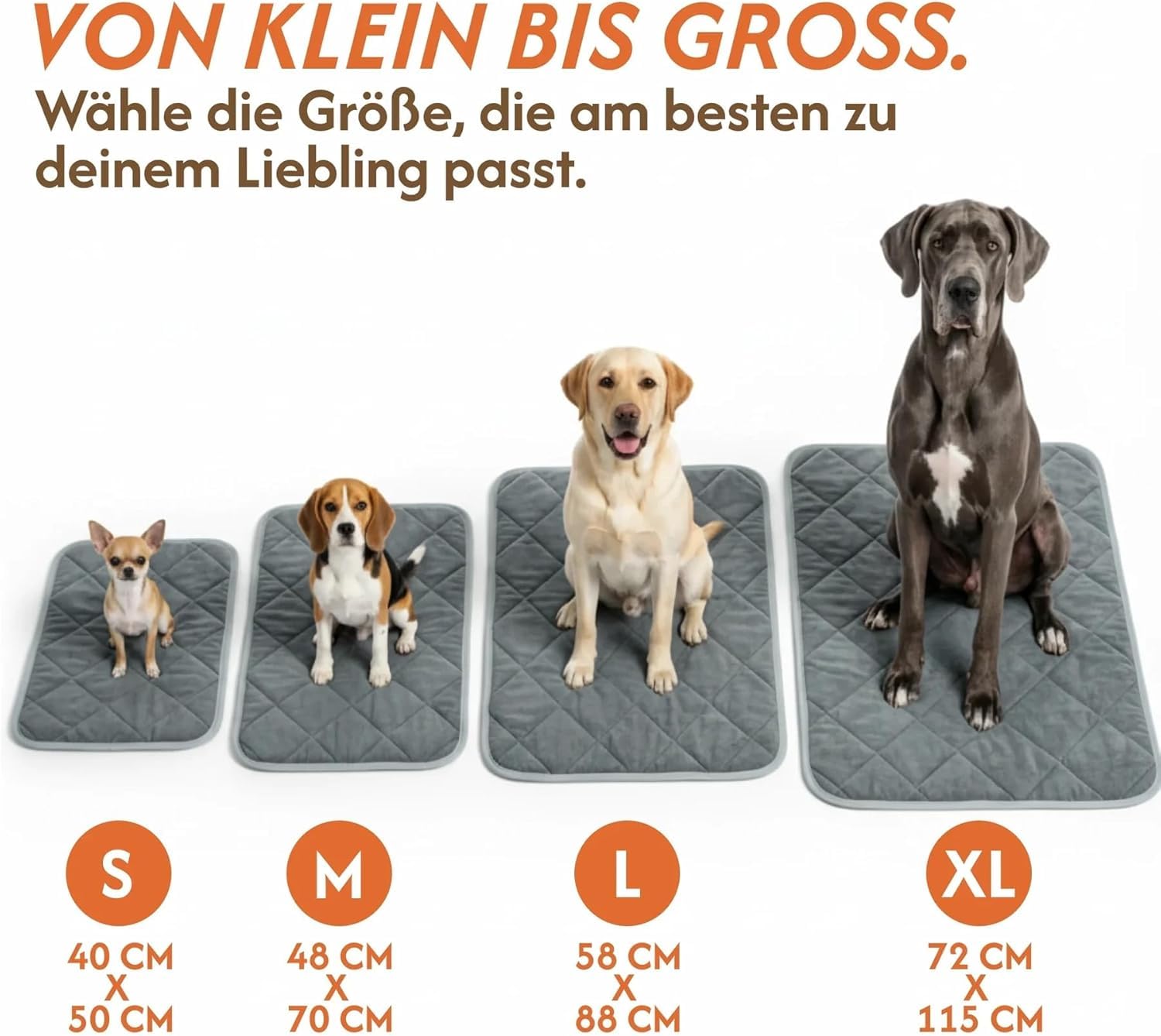 Thermo Vital Hundematte, Wärmematte Katze, Selbstheizende Decke Katze, Thermo Vital Hunde Matte, Selbsterwärmende Mattes, rutschfest und Waschbar (Grün, XL)