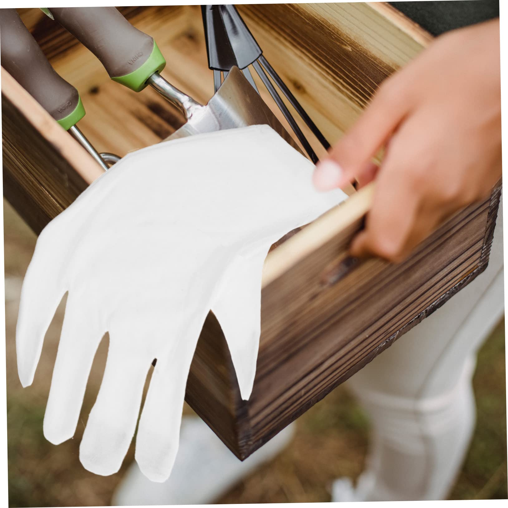 Housoutil Uv Protection Touch Screen Gloves 2 Pack Thin Cotton Gloves for Women Durable