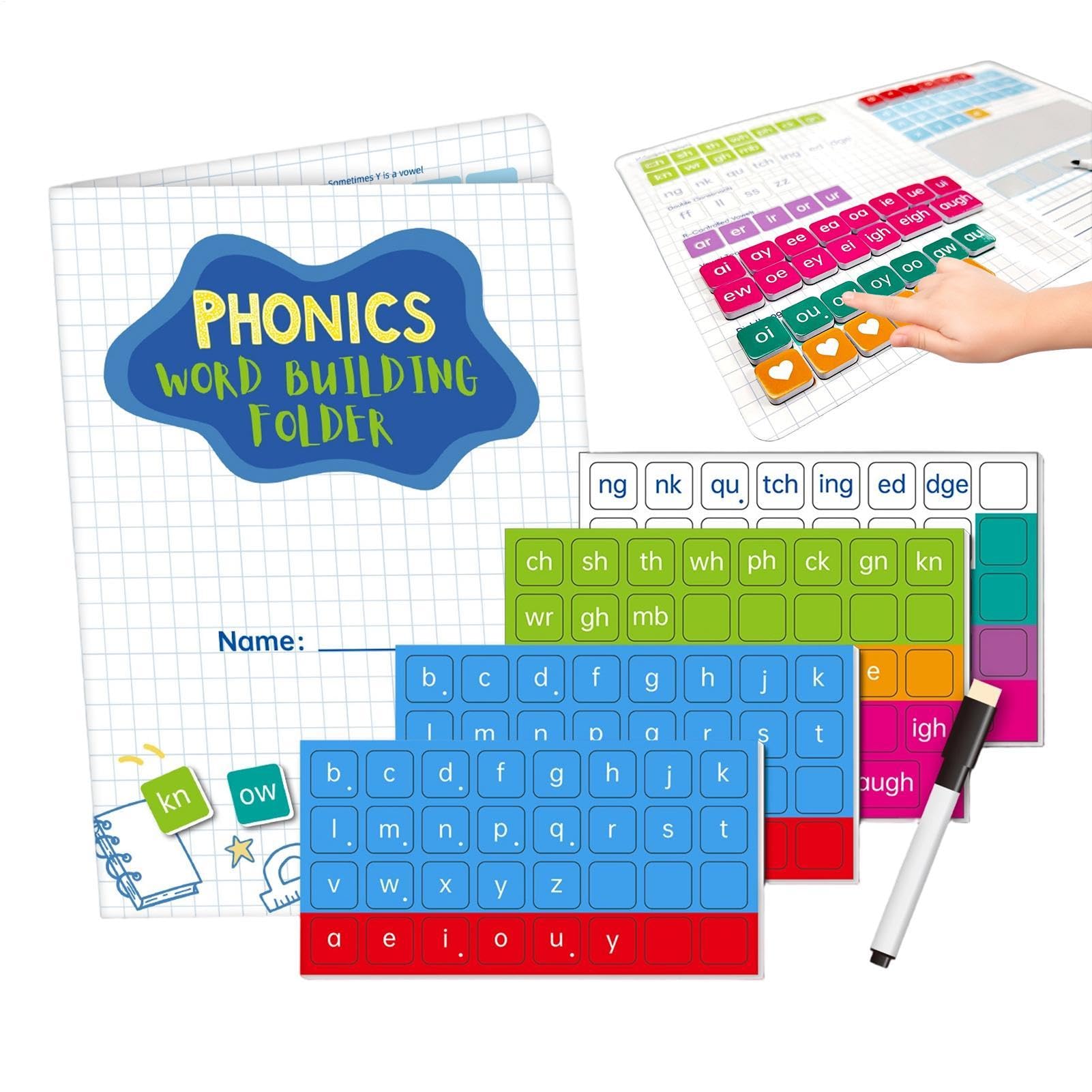 Magnetic Phonics - Interactive Learning Set, Educational Letter