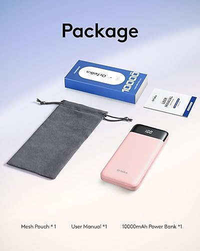 Miniatura 9 de Cargador de teléfono portátil, cargador portátil de 10000 mAh con cables integrados, paquete de batería esencial de viaje compatible con iPhone,