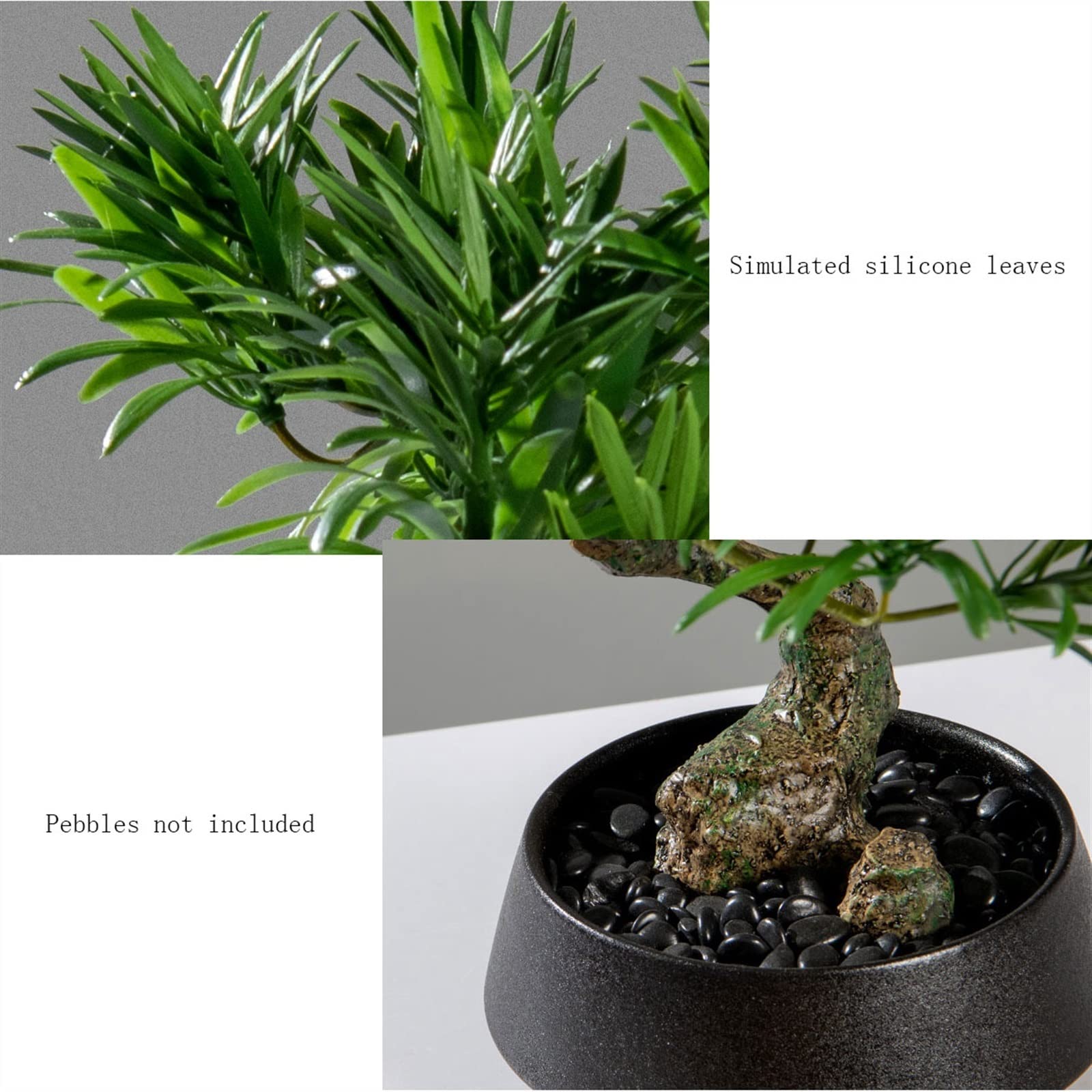 Symulowane rośliny doniczkowe Nowa chińska sztuczna symulacja drzewa Bonsai witamy sosna zielona roślina małe ozdoby Bonsai stolik kawowy badanie szafka na wino roślina Bonsai Dekoracje wnętrz