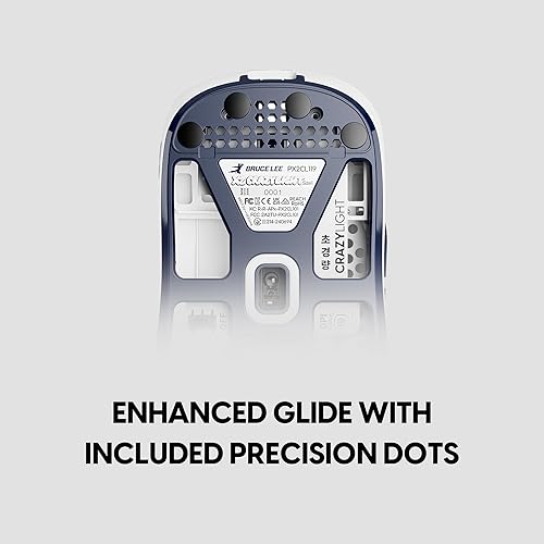 Miniatura 6 de Pulsar Gaming Gears Superglide - Alfombrilla de mouse para juegos de vidrio v3, borde R suave, base de silicona antideslizante, 19.3 x 16.5 pulgadas