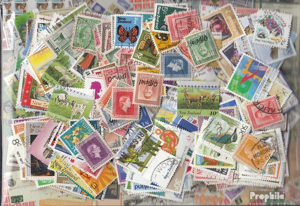 Nuova Zelanda 2.000 diversi Francobolli (Francobolli per i collezionisti)