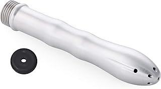 Promed Duschaufsatz Analdusche für Frauen & Männer, Edelstahl Vaginal Dusche & Intim Dusche, Klistier Enema mit 10 Düsen, Klistiergerät für Intimreinigung oder Darmreinigung autoklavierbar