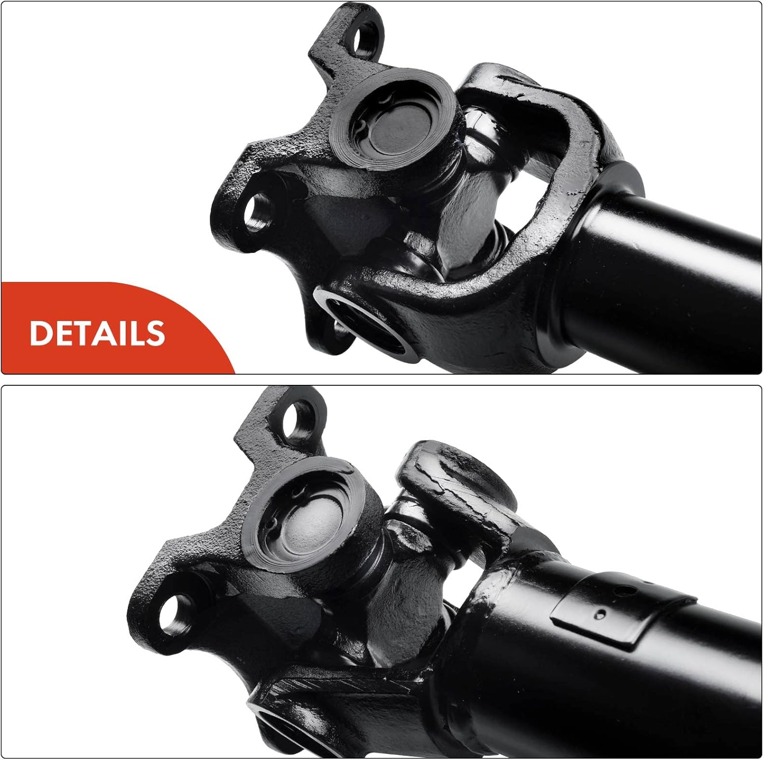 A-Premium Front Drive Shaft Prop Shaft Driveshaft Assembly Compatible with Toyota Tacoma 2016-2018 2.7L Manual Trans, 2016-2023 3.5L Manual Trans, 2012-2015 4.0L Auto Trans 4WD, Replace# 43058663