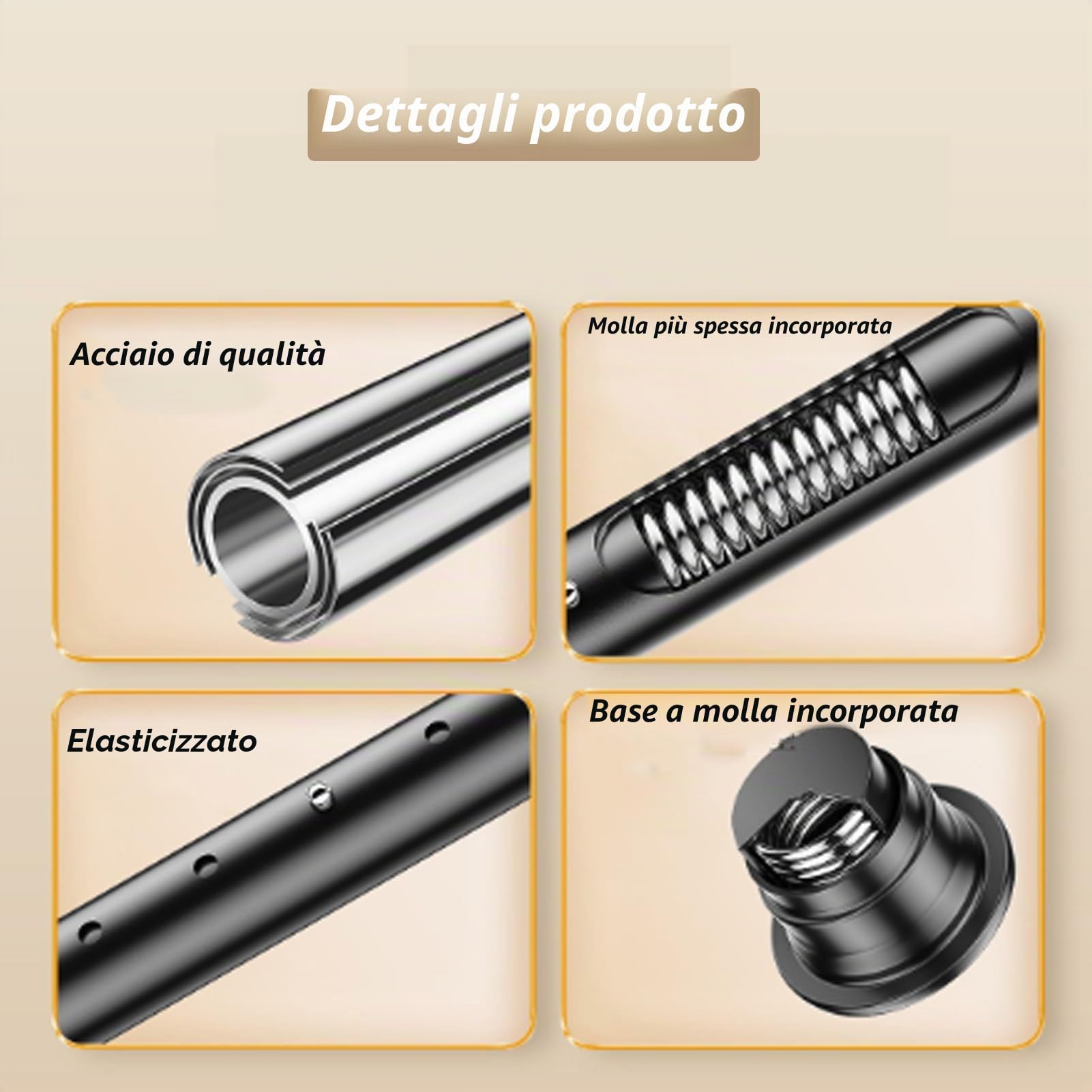 Kit Modulare per Armadio a Cabina - Appendiabiti Telescopico Regolabile con Scaffali, 110-310 Cm, Ideale per l'Organizzazione di Dormitorio e Camera da Letto