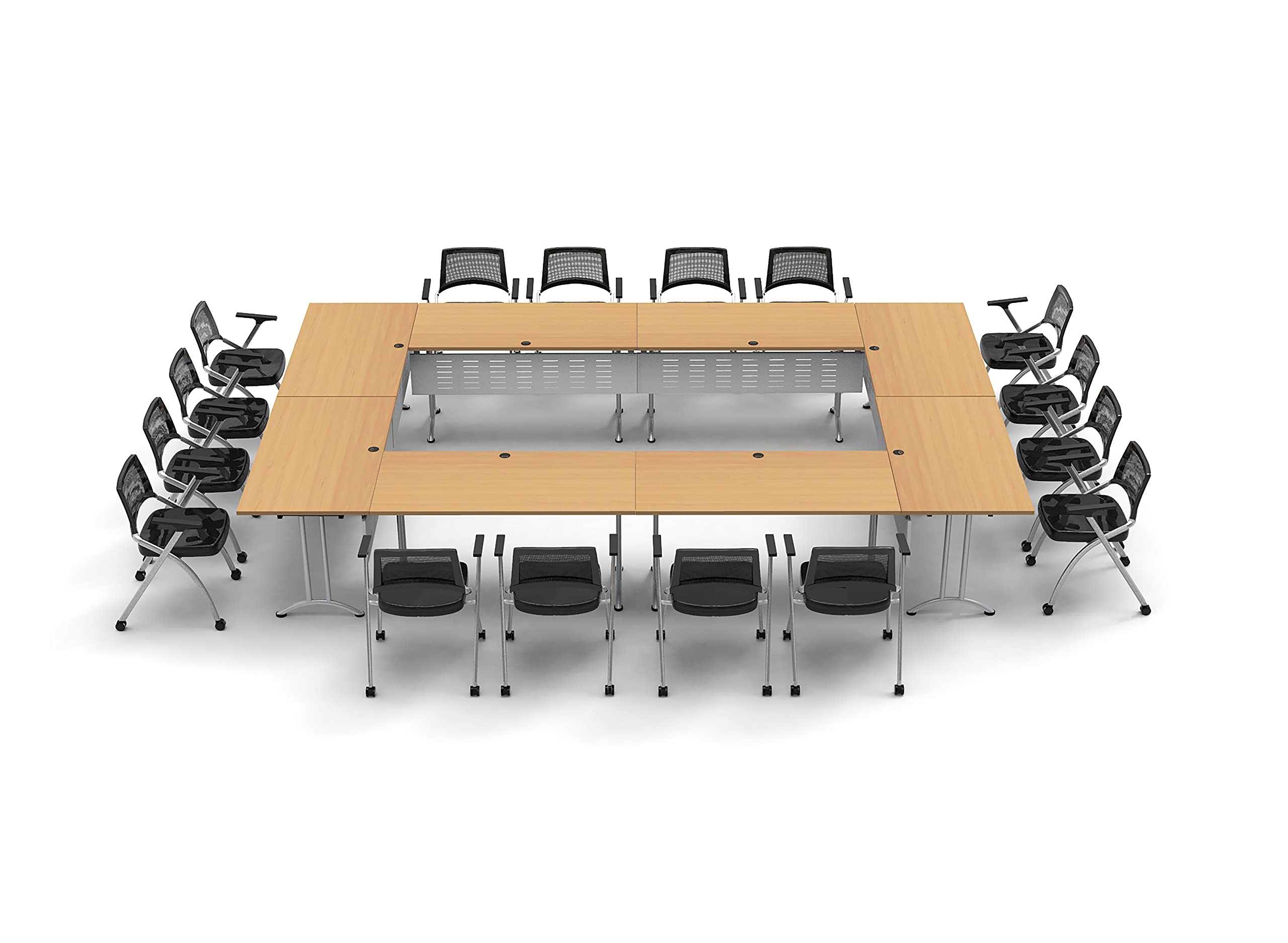 Amazon.com: 16 Person Tables Training Meeting Seminar Classroom
