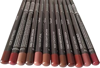 Juego de 12 delineadores de labios y ojos ult...