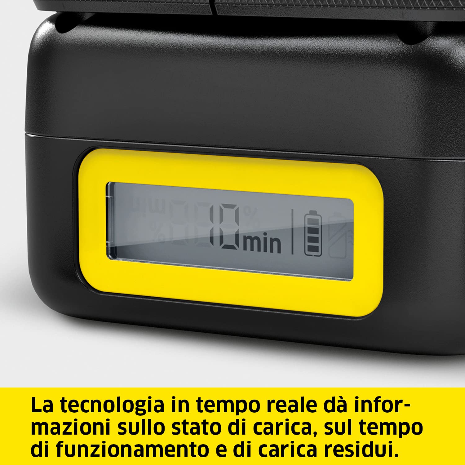 Kärcher Starter kit 36/25 36 V, batteria agli ioni di litio da 36 V/2.5 Ah con caricabatterie, tempo di ricarica: 100% in meno di 1,5 ore, per tutti i dispositivi della piattaforma 36 V Battery Power