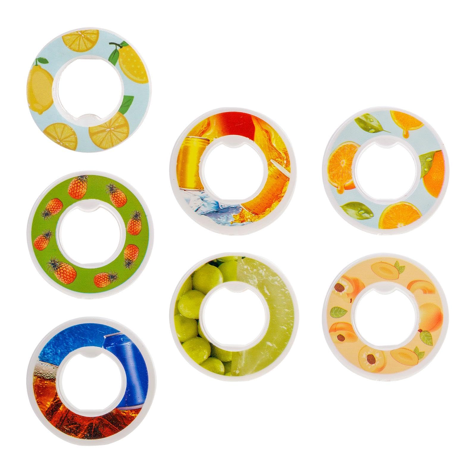 Water Cup Flavor Pod Drink More Water Portable for Water Bottle Home Outdoor 7pcs | Sporting Goods-picture-27