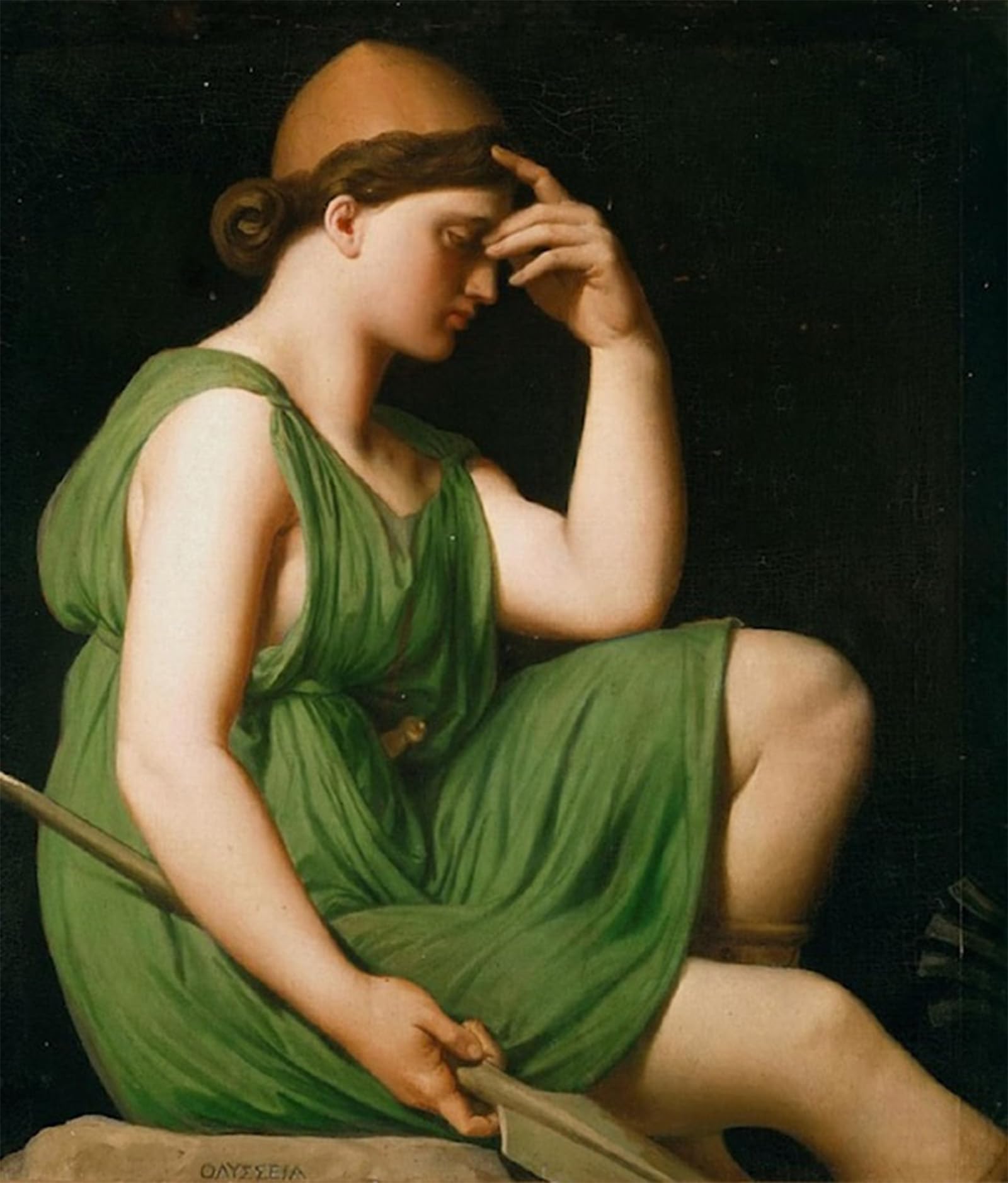 ARTXLXXBN Famous Print Painting Colorful Art Print the by Jean Auguste Dominique Ingres Canvas Art Decorations for Home Decor 60x90cm