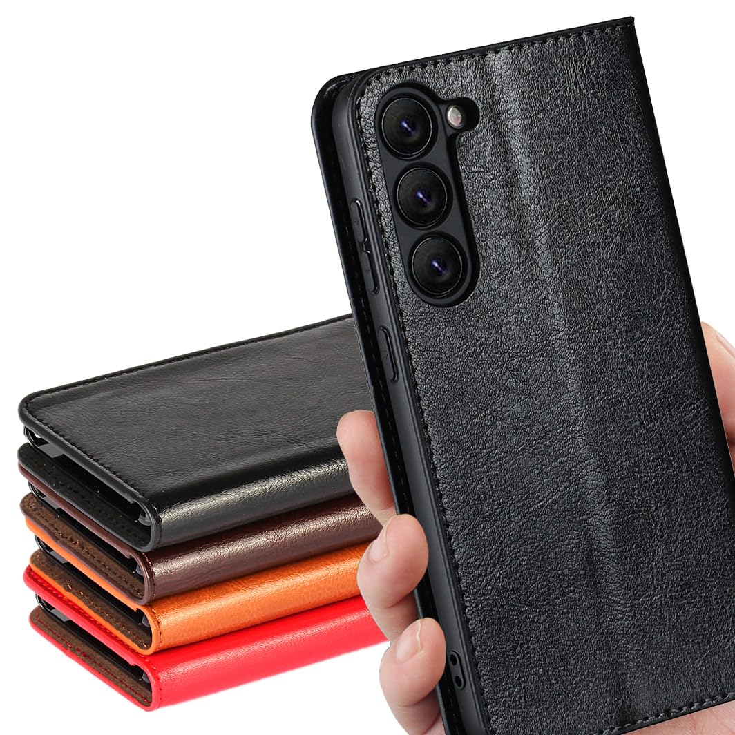 Amazon.co.jp: S23 galaxy ケース 手帳型 【 マグネット無し 】 耐衝撃 