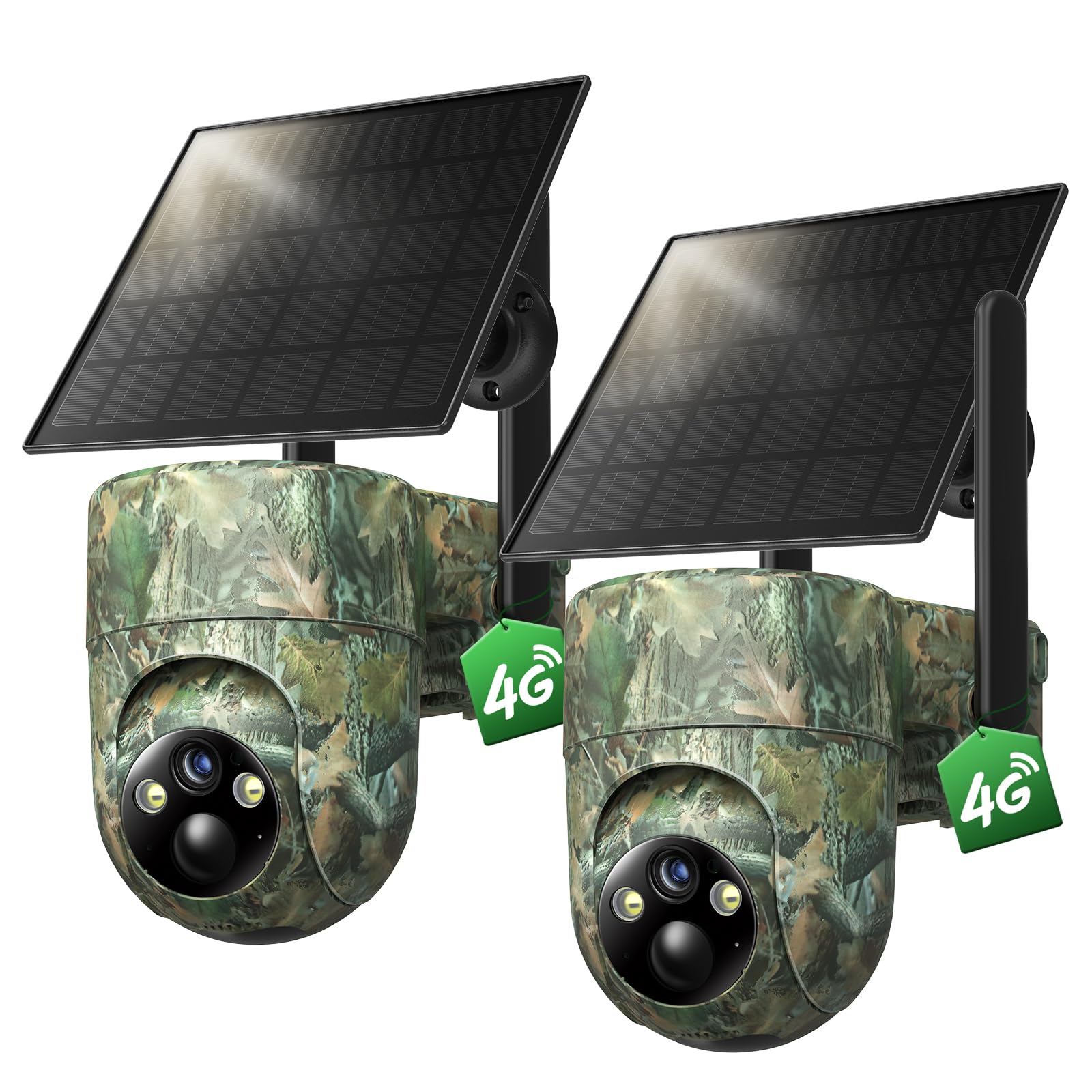 2 pack liwan cellular trail camera 4g lte sim included