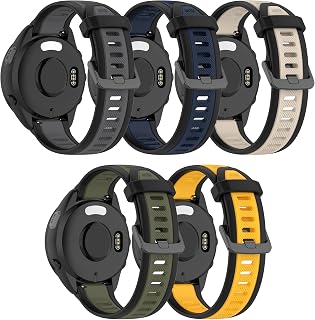 Band for Garmin Forerunner 165, Soft Silicone Replacement Band for Garmin Forerunner 165 Music (No Tracker)