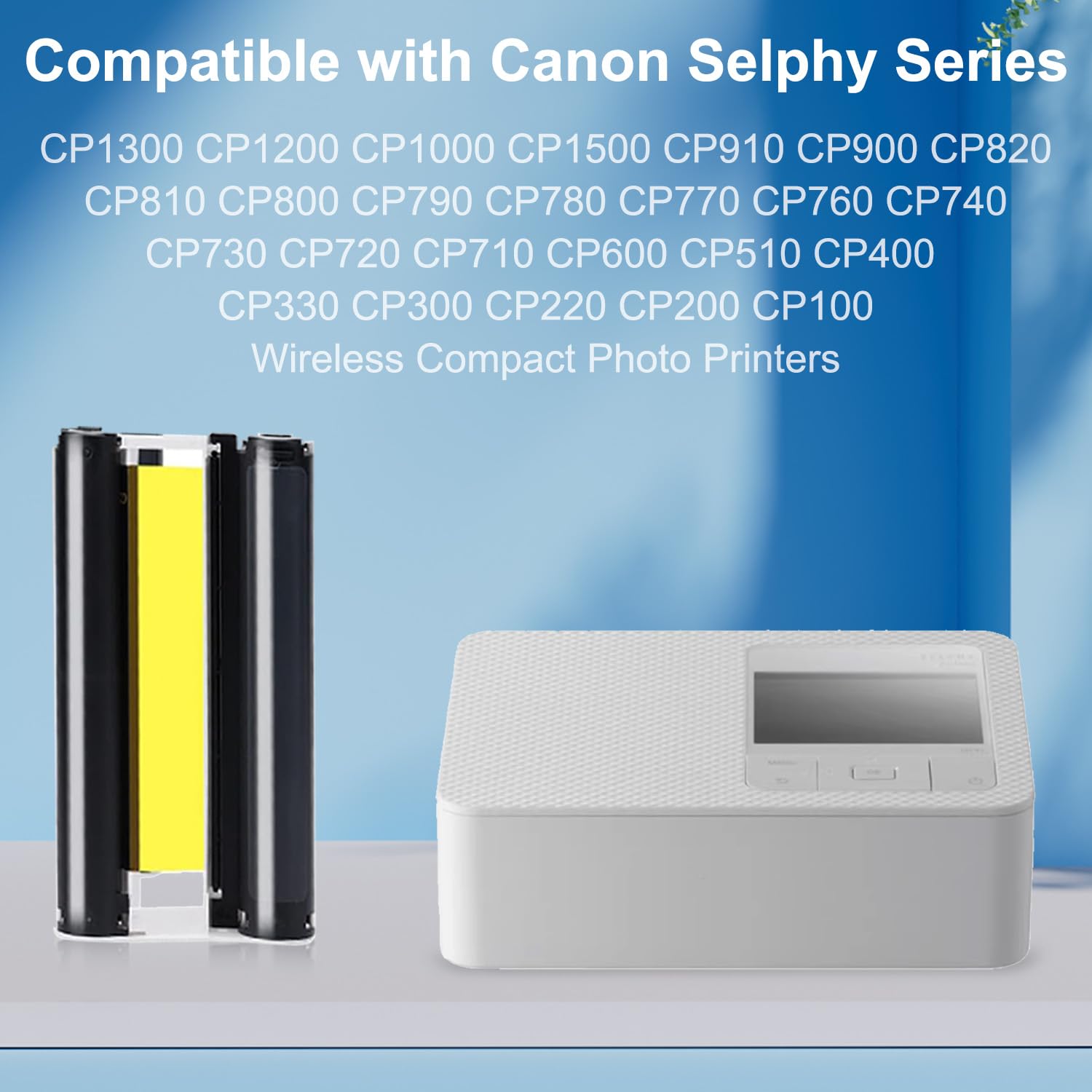 Amazon.co.jp: Canon Selphy CP1500 インクと用紙のセット KP-108IN 3