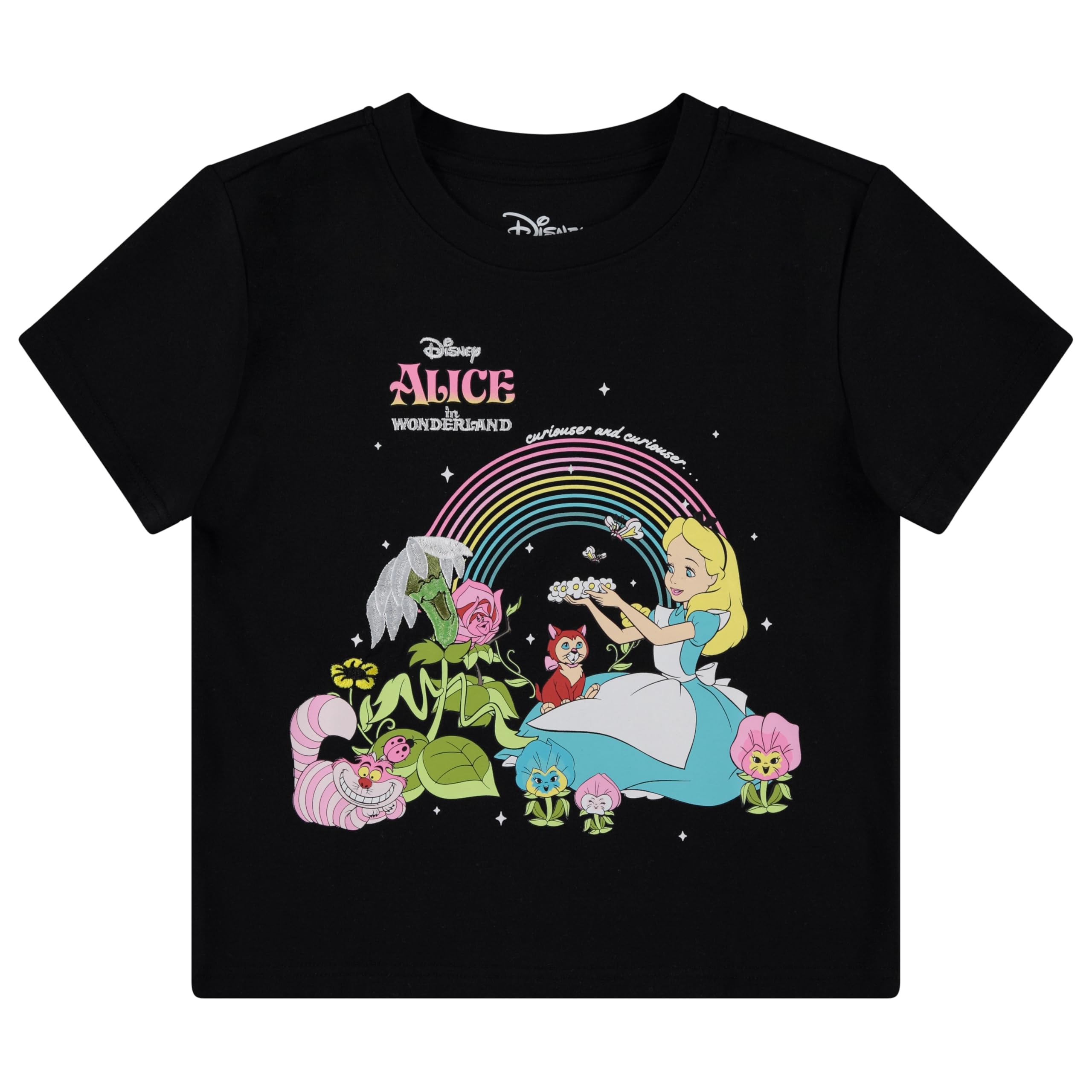 Disney Alice in Wonderland Ladies Fashion Tee