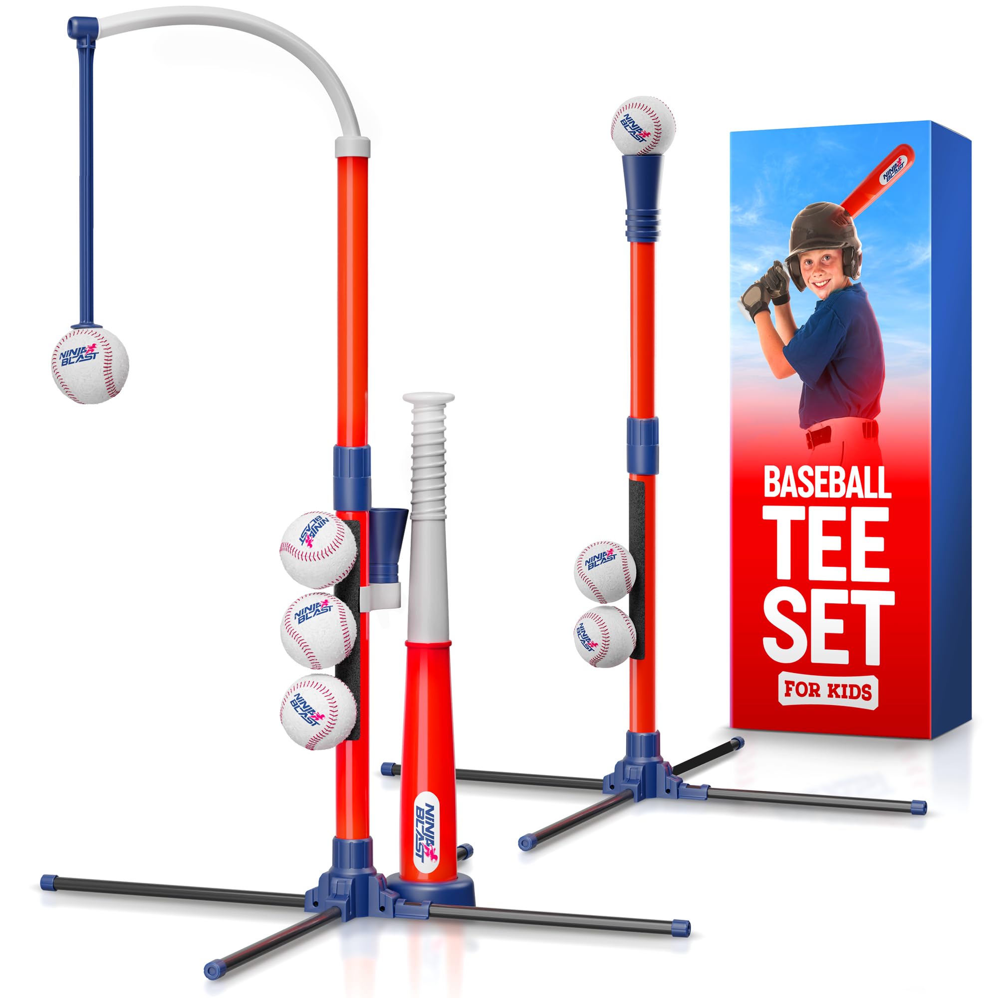 Ninja Blast Tee Ball Set