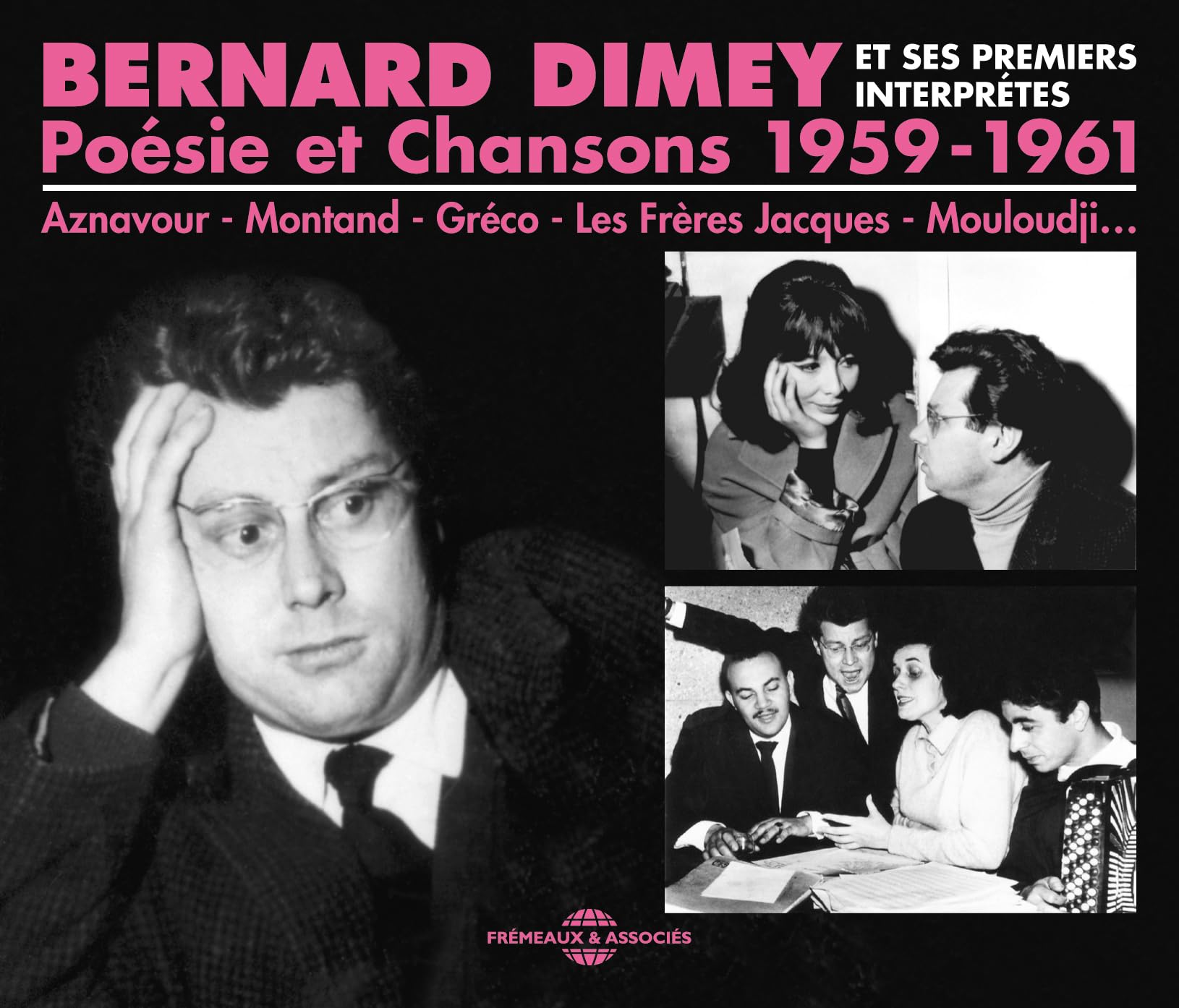 Bernard Dimey Et Ses Premiers Interprétes Poésie Et Chansons 1959-1961 2CD New 3
