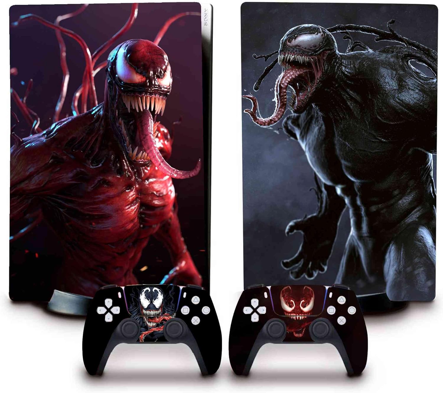 PS5 Disc Version Skin for Console and Controllers Vinyl Sticker PlayStation 5