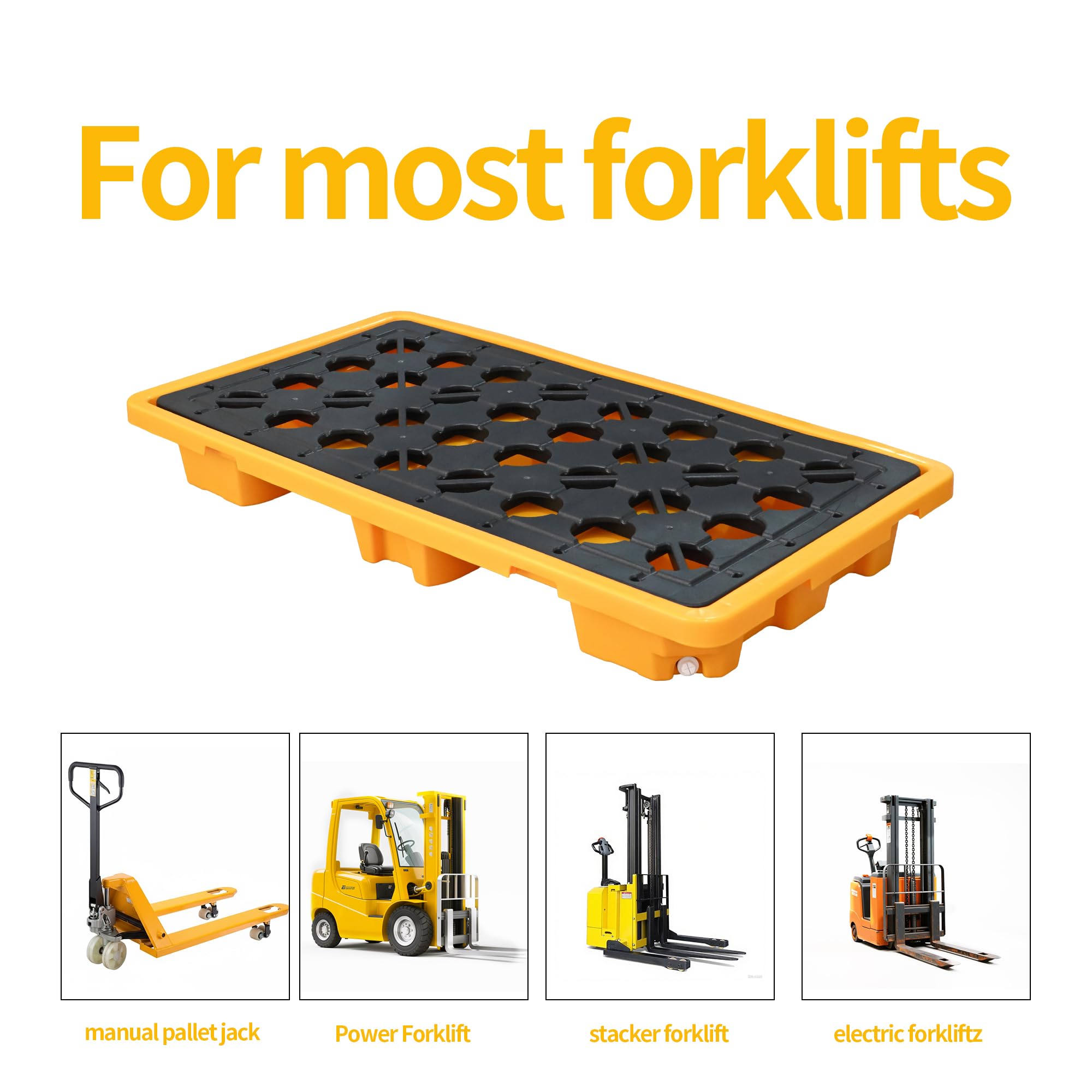 Spill Containment Pallet - Leakproof & Durable -5