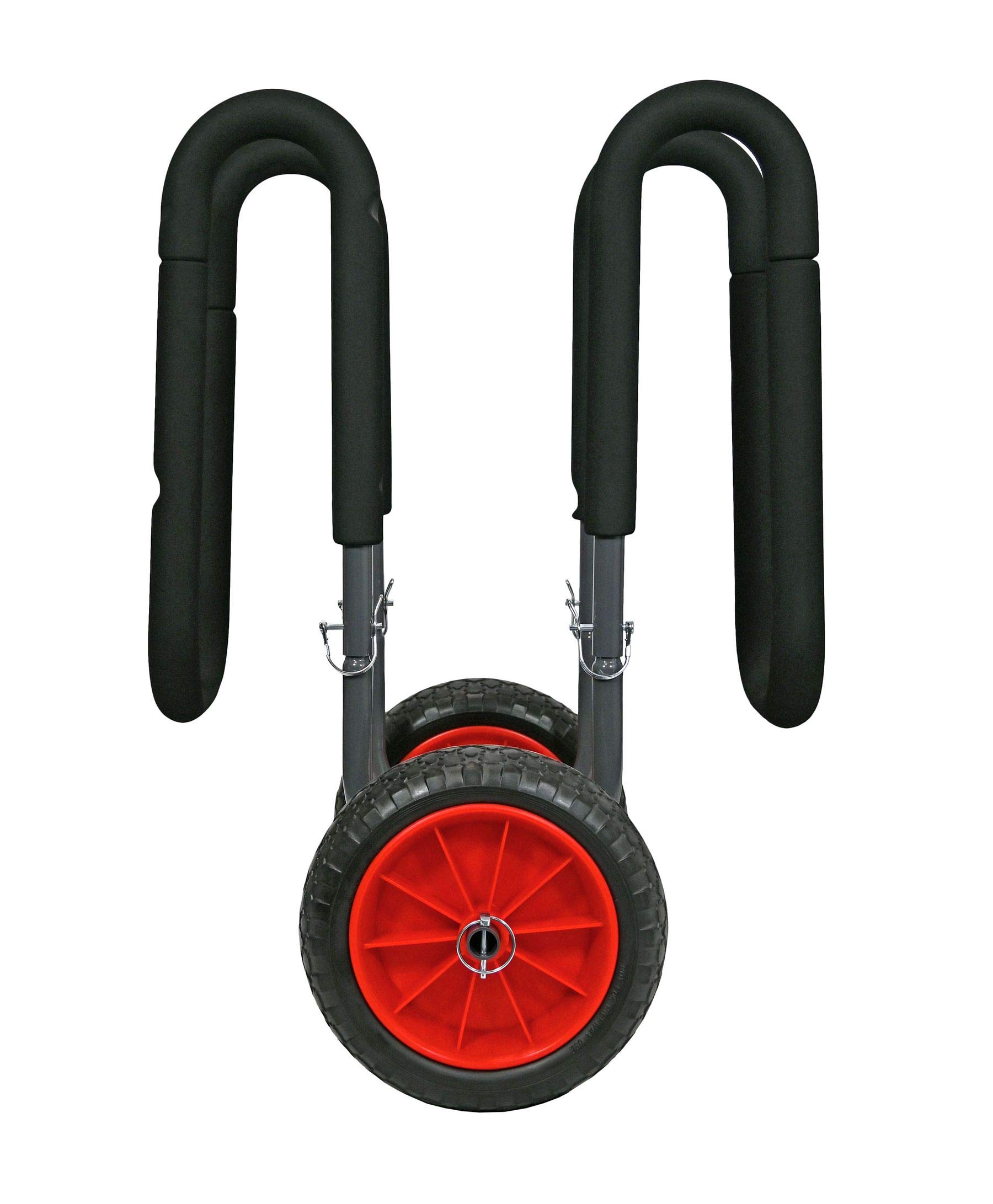 Navyline SUP Transportwagen Alu Trolley für Stand Up Paddle Boards, Pannensichere Räder mit Polsterschutz, Faltbar & Leicht, Transporthilfe für Surfboard
