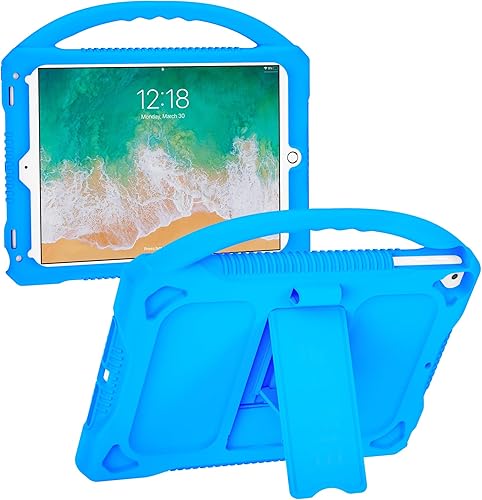 Miniatura 11 de Funda para niños para iPad de 6ª/5ª Generación, Funda de silicona premium para iPad de 9.7 pulgadas 2018/2017 con asa de soporte incorporada