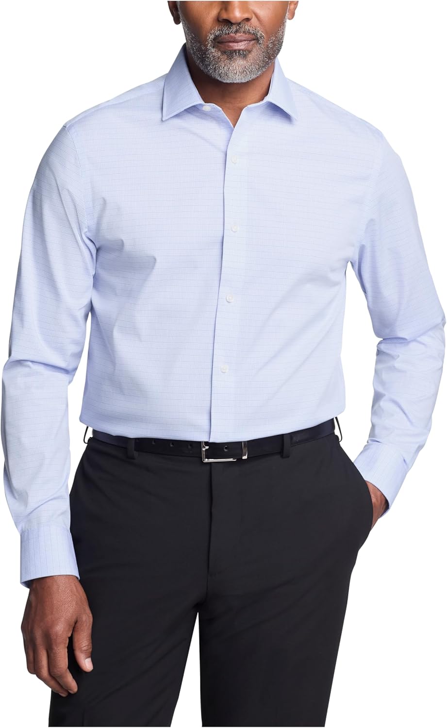 Tommy Hilfiger Mens Dress Shirt Regular Fit Essentials
